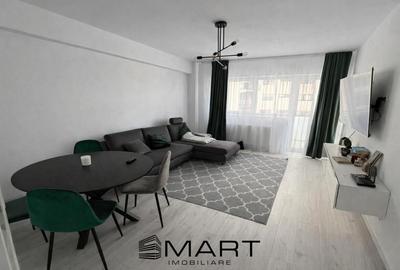 Apartament cu 3 camere decomandat, mobilat în Tractorul