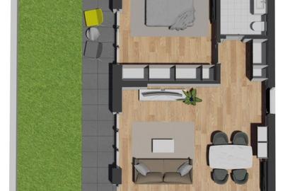 Apartament cu 2, camere, zona Vivo, parcari subterane - 36
