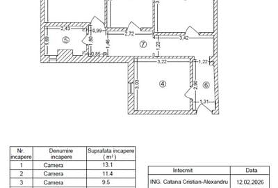 Apartament cu 3 camere decomandat în Pantelimon - 16