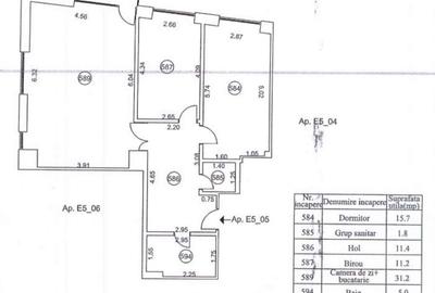 Apartament cu 3 camere în Țiglina 1 - 4