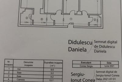 Apartament cu 3 camere decomandat în Central - 6