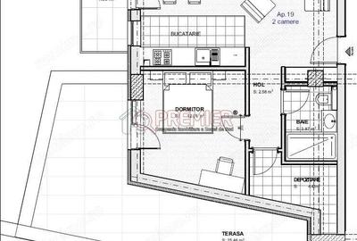 Serban Voda - Carol - Tineretului - 2 camere cu terasa - 4