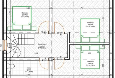 Casa noua, P+E, 5 camere, 2 bai, terasa, teren 400mp, in Lilieci, strada Rozelor - 18