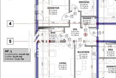 Apartament 3 camere | Curte 60 MP | Parcare | Selimbar - 11