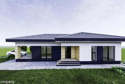 Casă cu 4 camere în Hințești