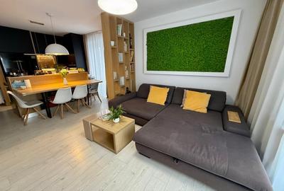 Apartament 3 camere ,68 mp+40 mp terasa, finisat  si mobilat,in cart Europa - 2