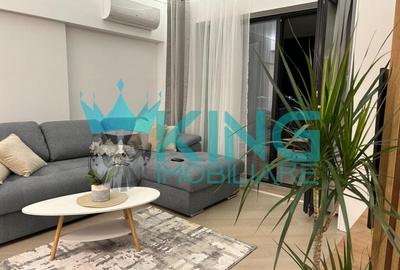 Apartament cu 3 camere semidecomandat, mobilat în Pipera