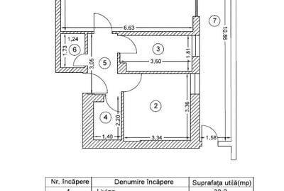 Apartament cu 2 camere semidecomandat în Decebal - 7