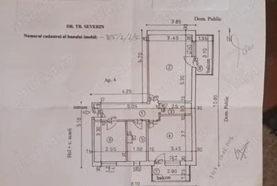 Vand apartament 2 camere