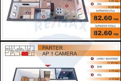 Apartament cu 2 camere semidecomandat în Central - 19