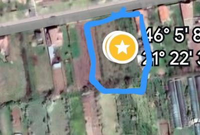 Teren de 2400 mp, în Tisa - 2