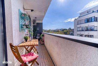 Apartament cu 2 camere, mobilat în Parcul Carol - 12