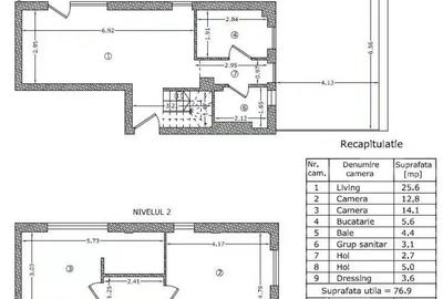 Duplex 3 camere The Suburb Buftea - 24