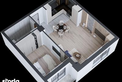 Apartament cu 2 camere în Cug - 8
