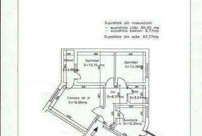 Apartament cu 3 camere decomandat în City Park Mall - 3