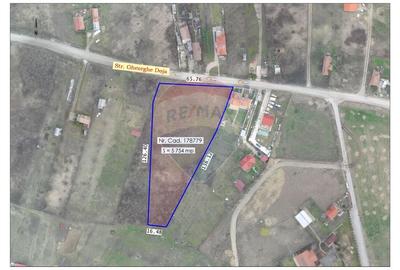 Teren 5754 mp in Oradea, intravilan, utilitati la limita, front 60 ml