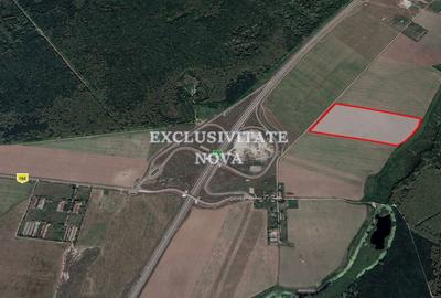 Teren 9Ha -> 16Ha Ha Intravilan , Exit A3 Snagov Ghermanesti Bucuresti-Ploiesti - 15