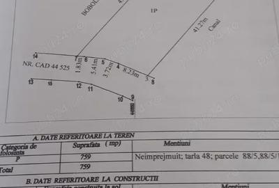 Teren de 758 mp, în Central - 3