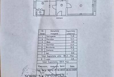 Apartament cu 3 camere decomandat în Central - 8