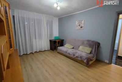 Apartament cu 2 camere semidecomandat, mobilat în Girocului