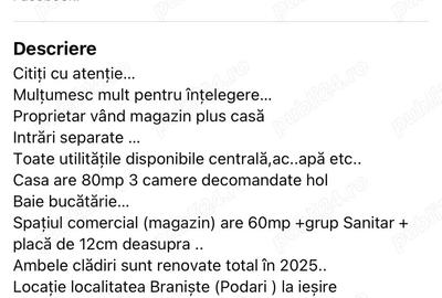 Vand urgent casa plus spa?iu comercial 73000 - 6
