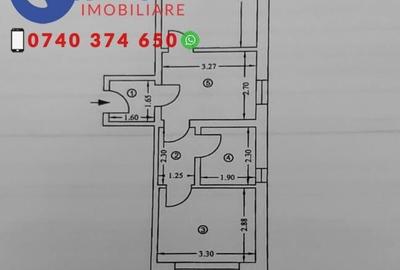 ID 2861 Apartament 2 camere DE VANZARE - 9