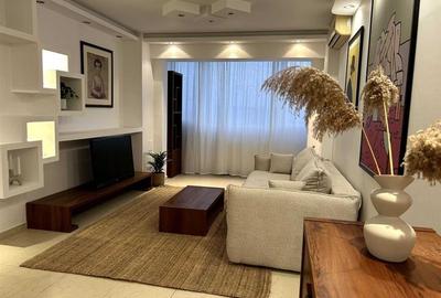 Apartament cu 2 camere semidecomandat, mobilat în Dorobanți