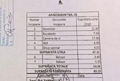 Apartament cu 2 camere decomandat în Central