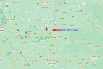 122 ari in Turnu, front 60 m la DN 7B, 15 km de Arad, 1 km d - 4