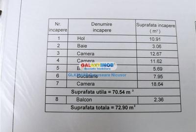 Apartament 3 camere mobilat Utilat in Militari Residence, 89.900 Euro - 10