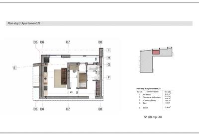 Apartament cu 2 camere decomandat în Nicolae Grigorescu