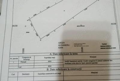 Teren de 4941 mp, în Central - 2