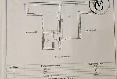 Apartament cu 2 camere decomandat, mobilat în Abator - 6
