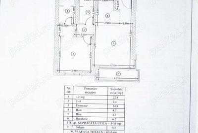 Apartament cu 2 camere semidecomandat în Mamaia - 4