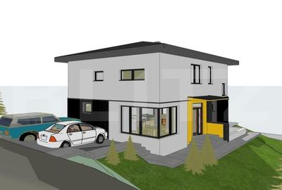 Casa 191 mp la rosu, teren 550 mp, zona profi, vedere panoramica - 3