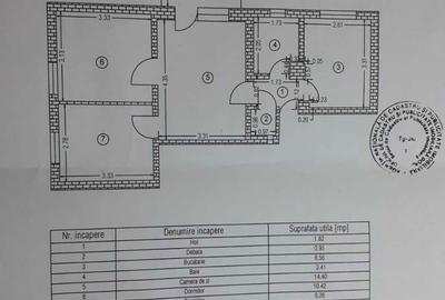 Apartament cu 3 camere semidecomandat în Central - 5