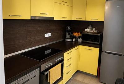 Apartament cu 2 camere semidecomandat, mobilat în Aeroport