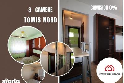 Apartament cu 3 camere semidecomandat, mobilat în Tomis Nord - 2