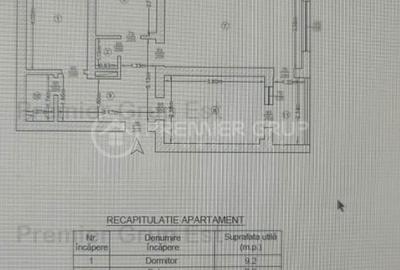 Etaj 3! Apartament 4 camere 2 băi, Podu Ros, CT, AC - 8
