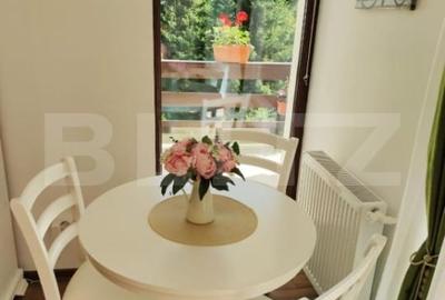 Studio cochet Predeal – mobilat, utilat, vedere superba! - 5