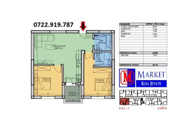 Apartament 3 camere / 2 bai - Metrou Berceni (100 metri) - 14