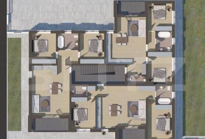 Apartamente cu 3 camere, complex Rezidential, zona 1 Iunie - 1