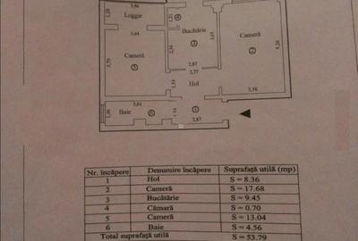 Apartament Foarte Spatios, 2 camere confort 1 , zona Vidin - 2