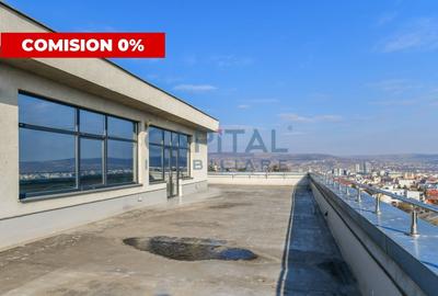 Spatiu birou 150 mp + 195 mp terasa, de inchiriat, comision 0% - 1