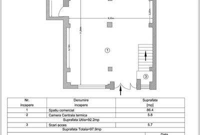 Spațiu comercial, de 330 mp, în Central - 2