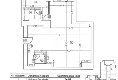 Apartament cu 2 camere, mobilat în Pipera - 13
