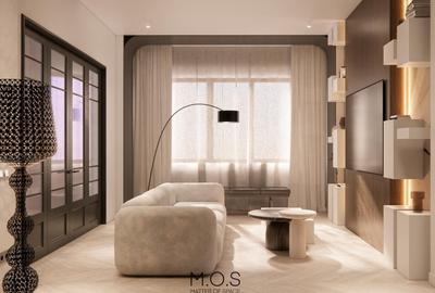 Apartament cu 5 camere semidecomandat, mobilat în Armeneasca