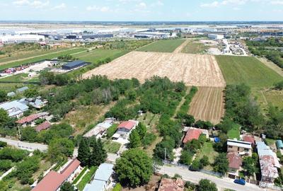 Teren Bolintin-Deal 2,5ha, deschidere 100 m, langa autostrada, acces rapid la A0 - 5