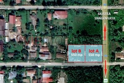 Teren intravilan de 550 mp, în Gruiu - 3