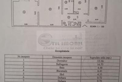 Apartament cu 3 camere, mobilat în Podu Roș - 10